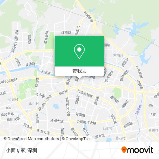 小面专家地图