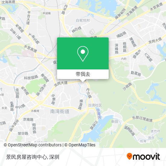 景民房屋咨询中心地图