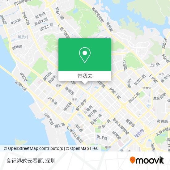 良记港式云吞面地图