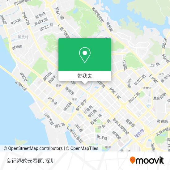 良记港式云吞面地图