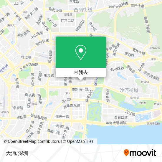 大涌地图