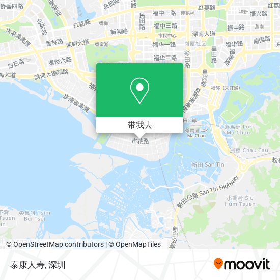 泰康人寿地图