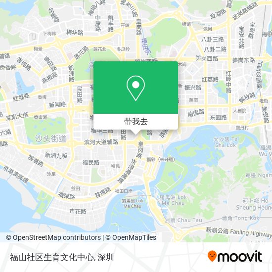 福山社区生育文化中心地图