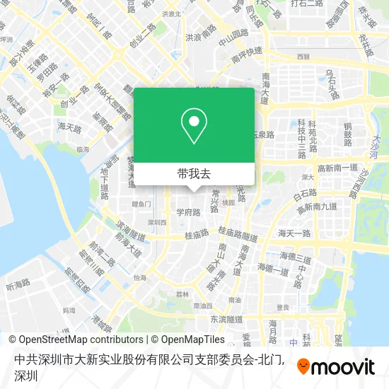 中共深圳市大新实业股份有限公司支部委员会-北门地图