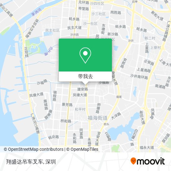 翔盛达吊车叉车地图
