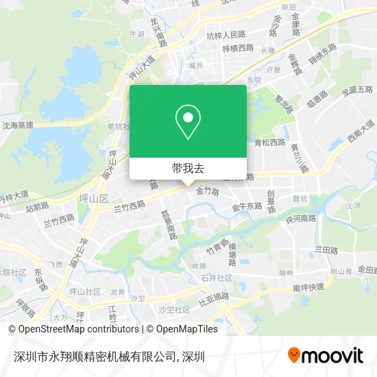 深圳市永翔顺精密机械有限公司地图