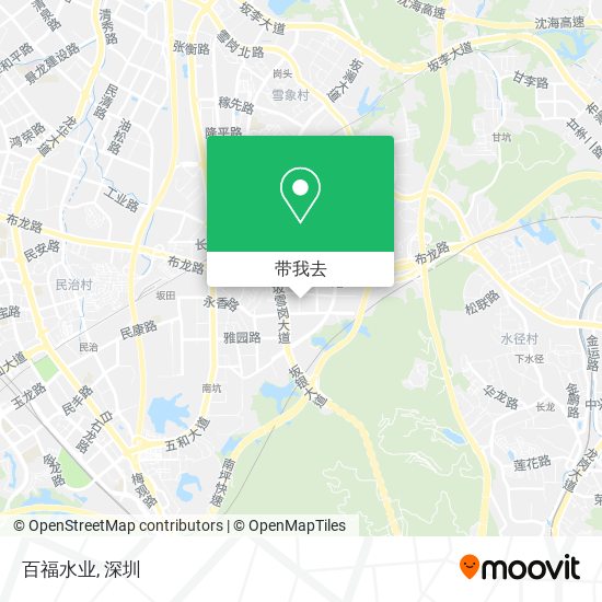 百福水业地图