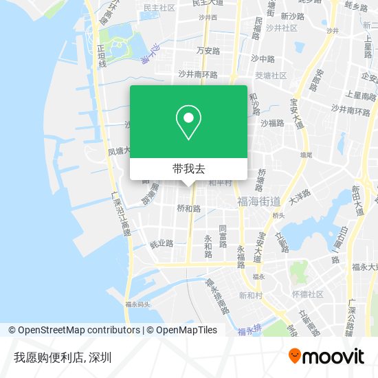 我愿购便利店地图