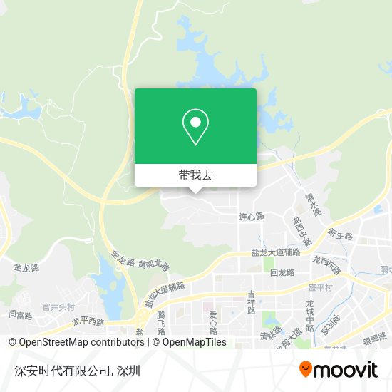 深安时代有限公司地图