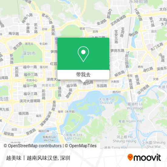 越美味丨越南风味汉堡地图