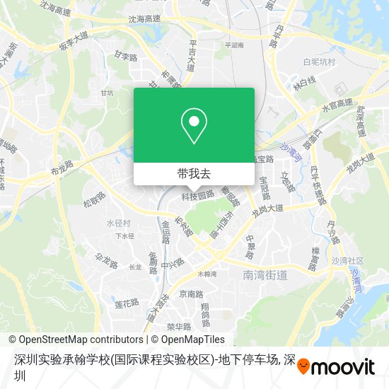 深圳实验承翰学校(国际课程实验校区)-地下停车场地图