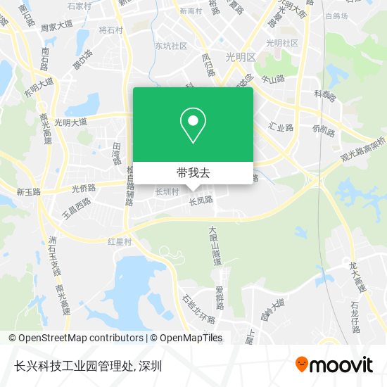 长兴科技工业园管理处地图