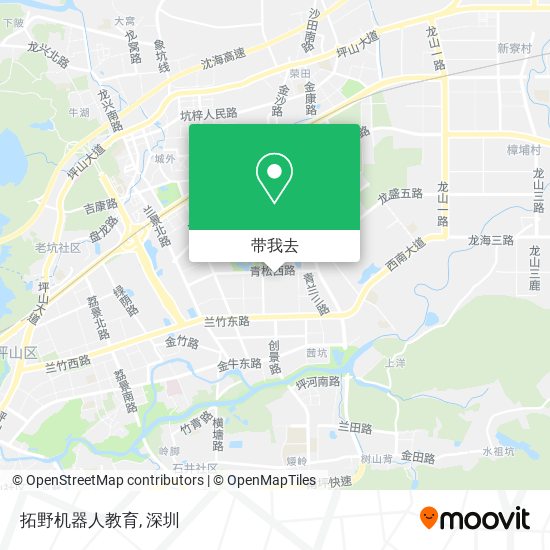 拓野机器人教育地图