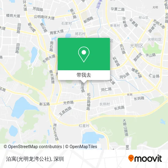 泊寓(光明龙湾公社)地图