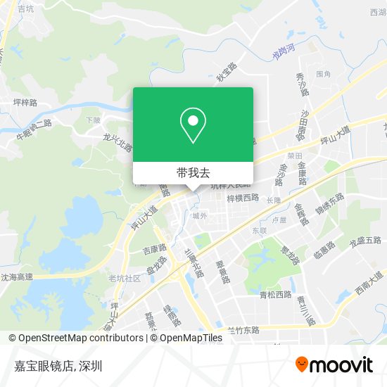 嘉宝眼镜店地图