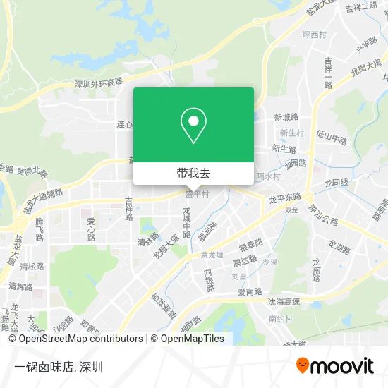 一锅卤味店地图