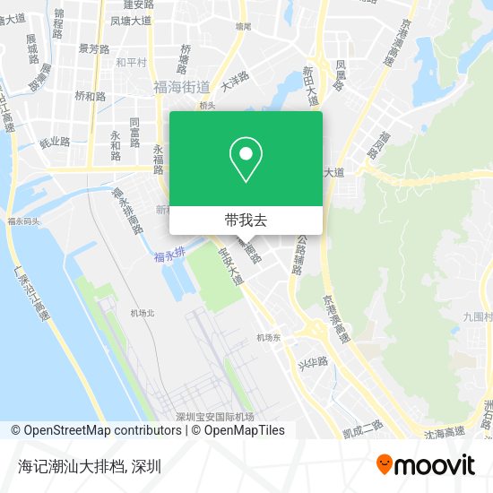 海记潮汕大排档地图