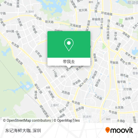 东记海鲜大咖地图