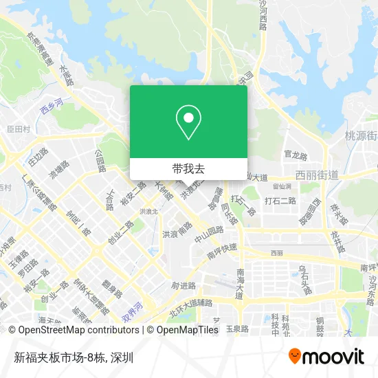 新福夹板市场-8栋地图