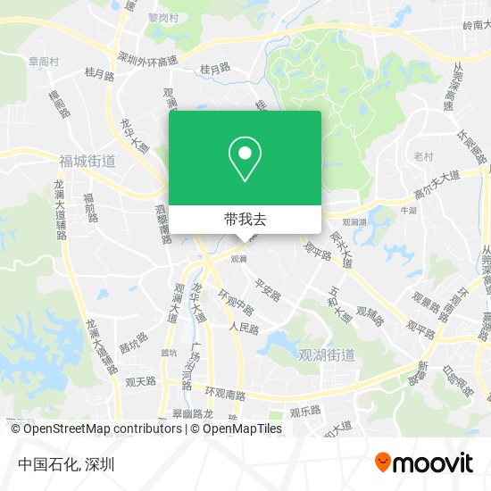 中国石化地图