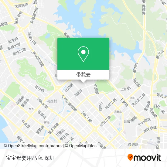 宝宝母婴用品店地图