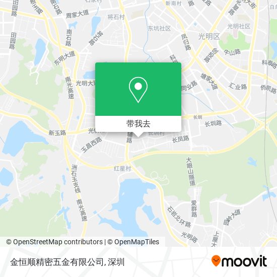 金恒顺精密五金有限公司地图