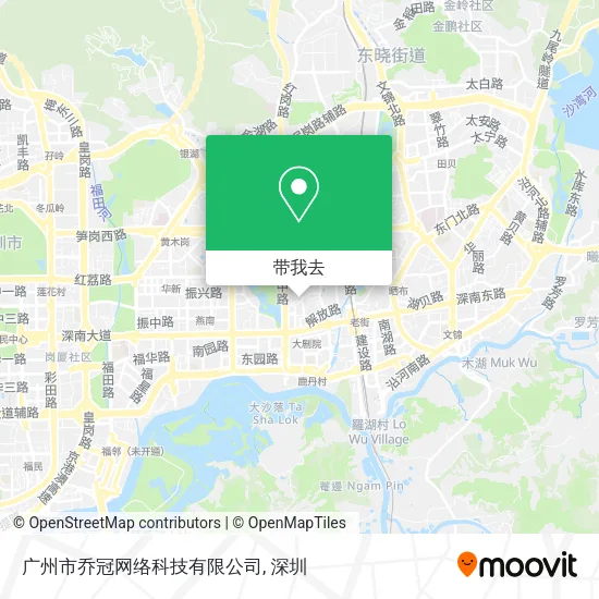 广州市乔冠网络科技有限公司地图