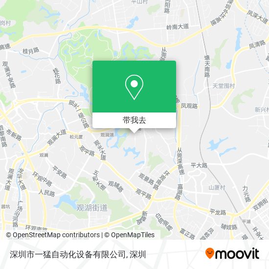 深圳市一猛自动化设备有限公司地图