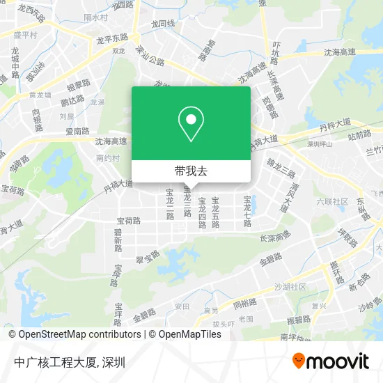 中广核工程大厦地图