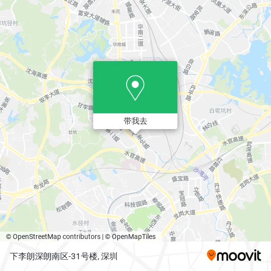 下李朗深朗南区-31号楼地图
