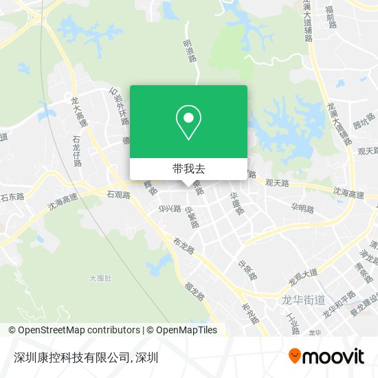深圳康控科技有限公司地图