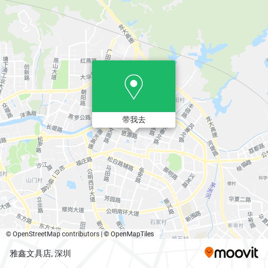 雅鑫文具店地图