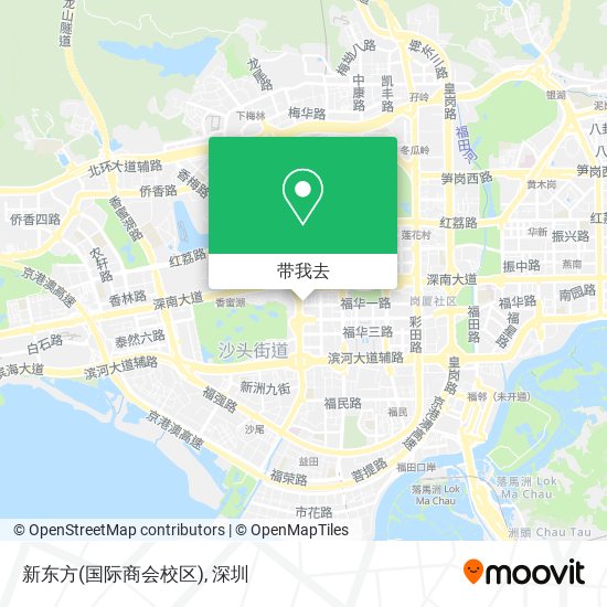 新东方(国际商会校区)地图