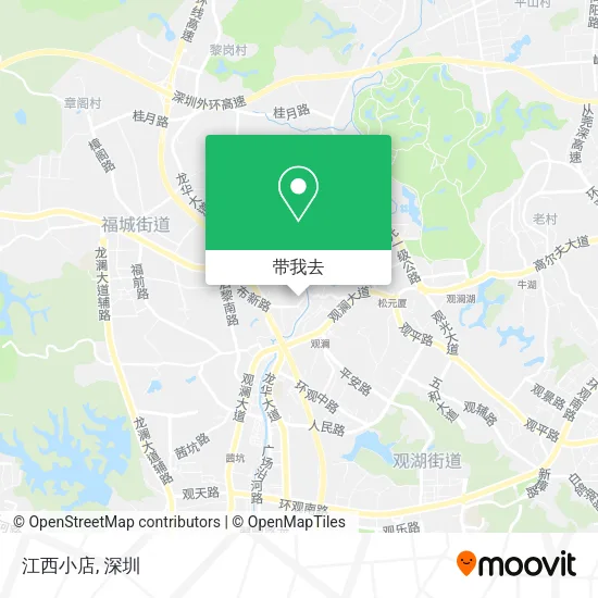 江西小店地图