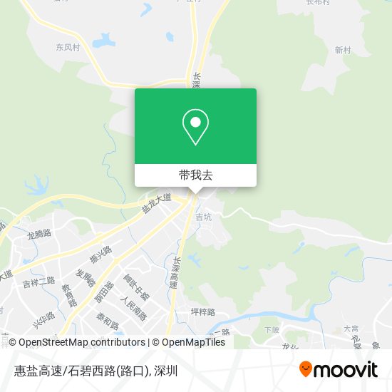 惠盐高速/石碧西路(路口)地图