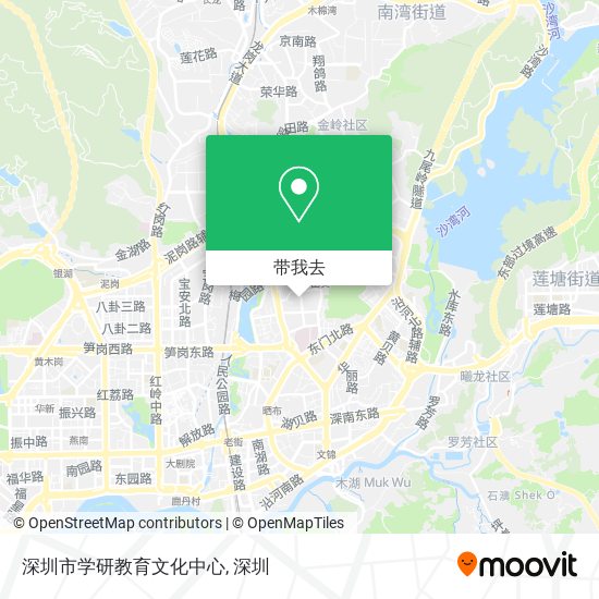 深圳市学研教育文化中心地图