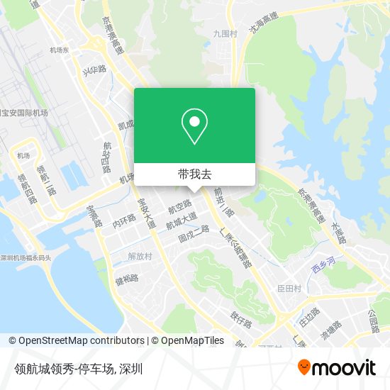 领航城领秀-停车场地图