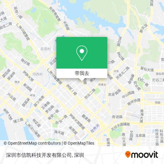 深圳市信凯科技开发有限公司地图