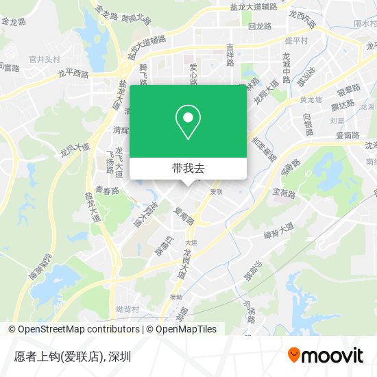 愿者上钩(爱联店)地图