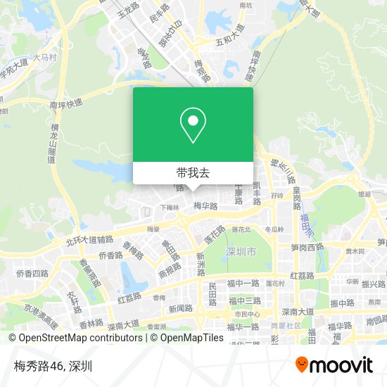 梅秀路46地图