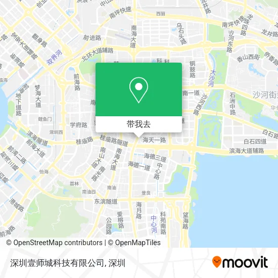 深圳壹师城科技有限公司地图