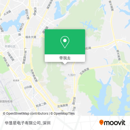 华显星电子有限公司地图