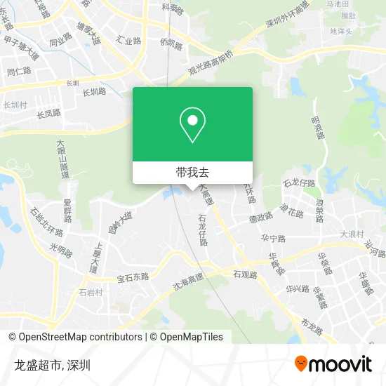 龙盛超市地图