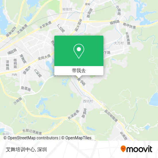 艾舞培训中心地图