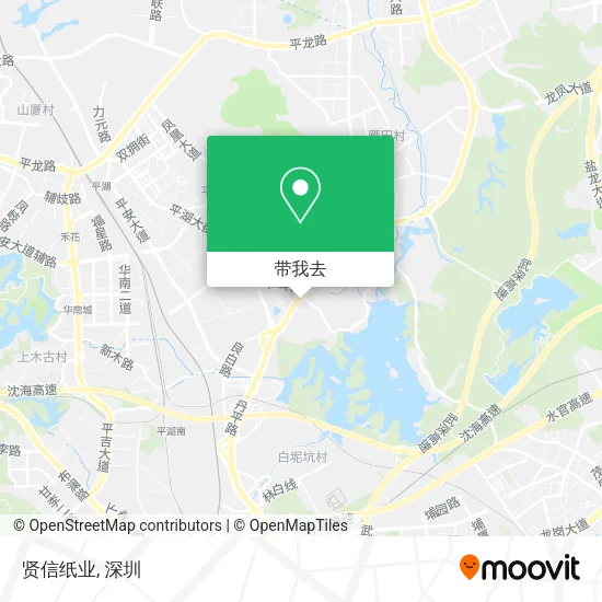 贤信纸业地图