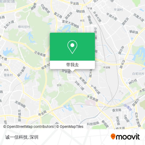 诚一信科技地图
