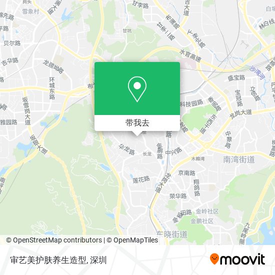 审艺美护肤养生造型地图