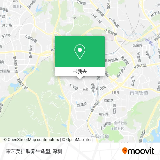 审艺美护肤养生造型地图
