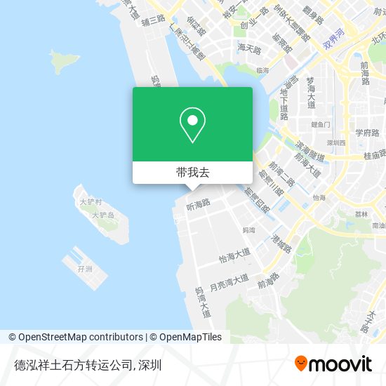 德泓祥土石方转运公司地图