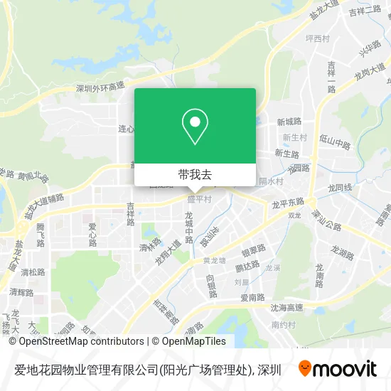 爱地花园物业管理有限公司(阳光广场管理处)地图